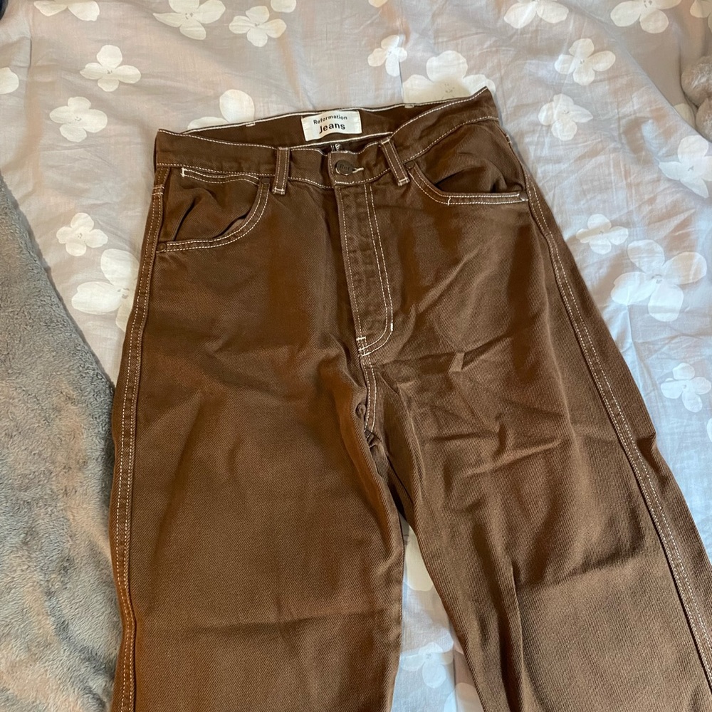 Reformation Cowboy High Rise Jeans - Picture 3 of 4